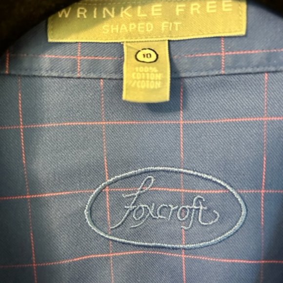 Womens Foxcroft Blouse size 10 - Picture 2 of 6